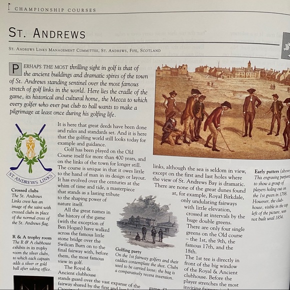 💚Great gift ⛳️retro 2001 Encyclopedia of Golf - Picture 9 of 17